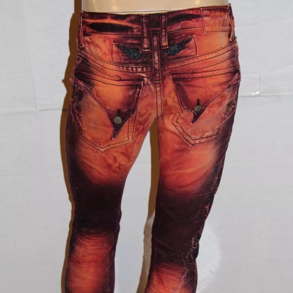 New Men's ROBIN'S JEAN sz 32 Flaps- Slim Straight - Picture 6 of 8